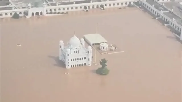پنجاب سیلاب 2025: وزیراعظم شہباز شریف اور مریم نواز کا نارووال کا دورہ