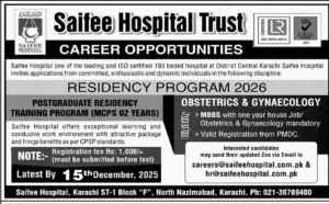 Saifee Hospital Latest Jobs