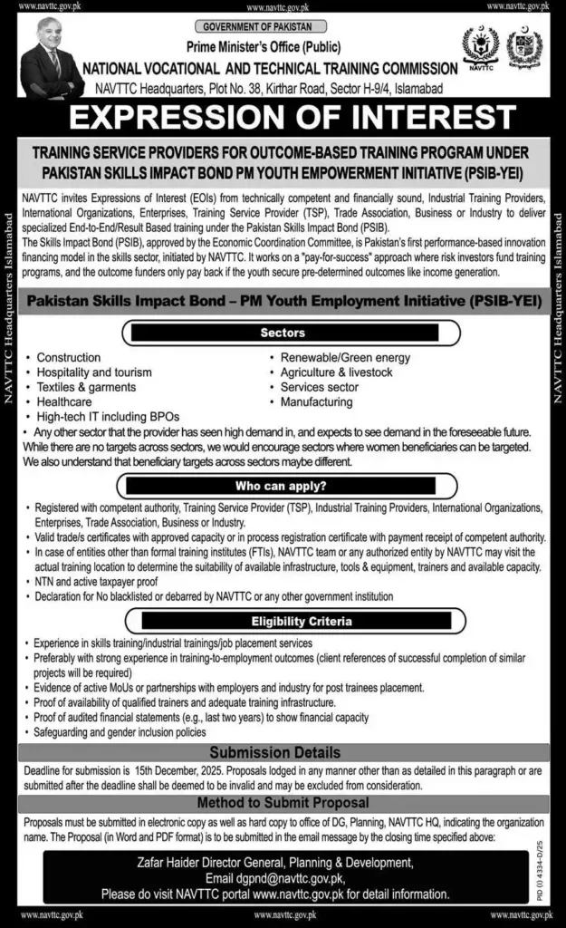 Expression of Interest