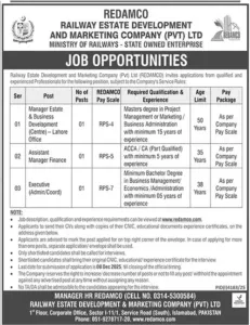 Assistant Manager Finance REDAMCO Jobs