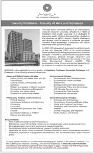 Professor Jobs at The Aga Khan University Karachi