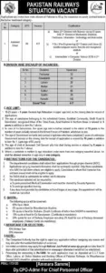 Pakistan Railways Jobs 2026