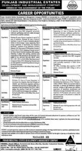 Audit Assistant Jobs at Punjab Industrial Estates Development and Management Company PIEDMC