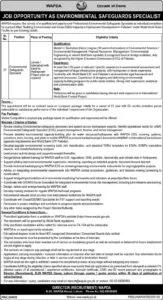Environmental Safeguards Specialist Job in WAPDA Pakistan