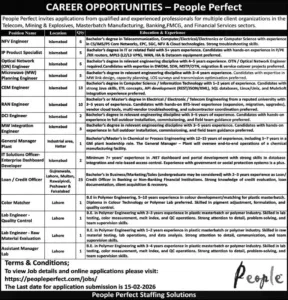 Assistant Manager Lab Job in Lahore