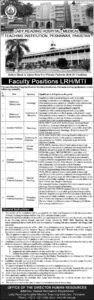 Assistant Professor Jobs at Lady Reading Hospital Peshawar