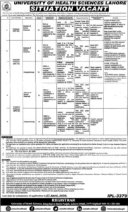 Assistant Professor Jobs in Jinnah Institute of Cardiology Lahore 2026
