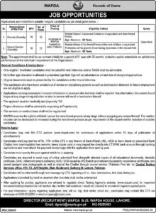Director Security Jobs in WAPDA Pakistan