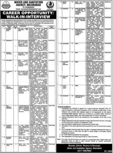 Naib Qasid Jobs in WASA Wazirabad