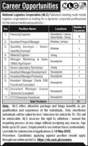 Senior Laboratory Technician Jobs in NLC Pakistan 2026