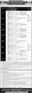 Sub Inspector BS-14 Jobs 2026 FIA Pakistan Apply Online