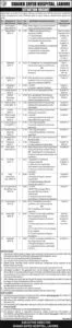 Medical Officer Jobs at Shaikh Zayed Hospital Lahore 2026 Apply Online