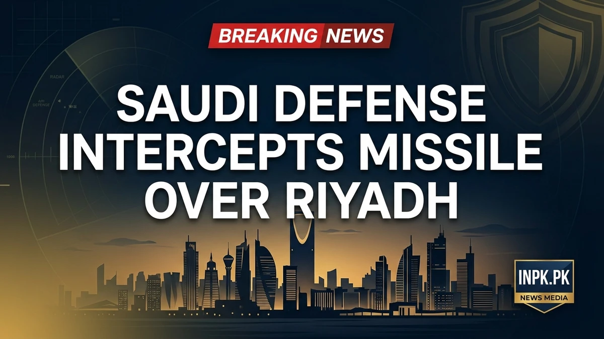 Saudi Air Defense Intercepts Ballistic Missile Over Riyadh as Regional Tensions Escalate