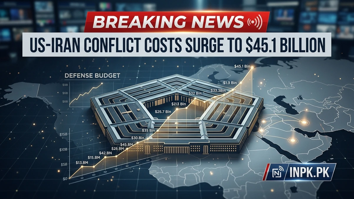 Pentagon Informs Congress US-Iran Conflict Costs Have Surged to $45.1 Billion