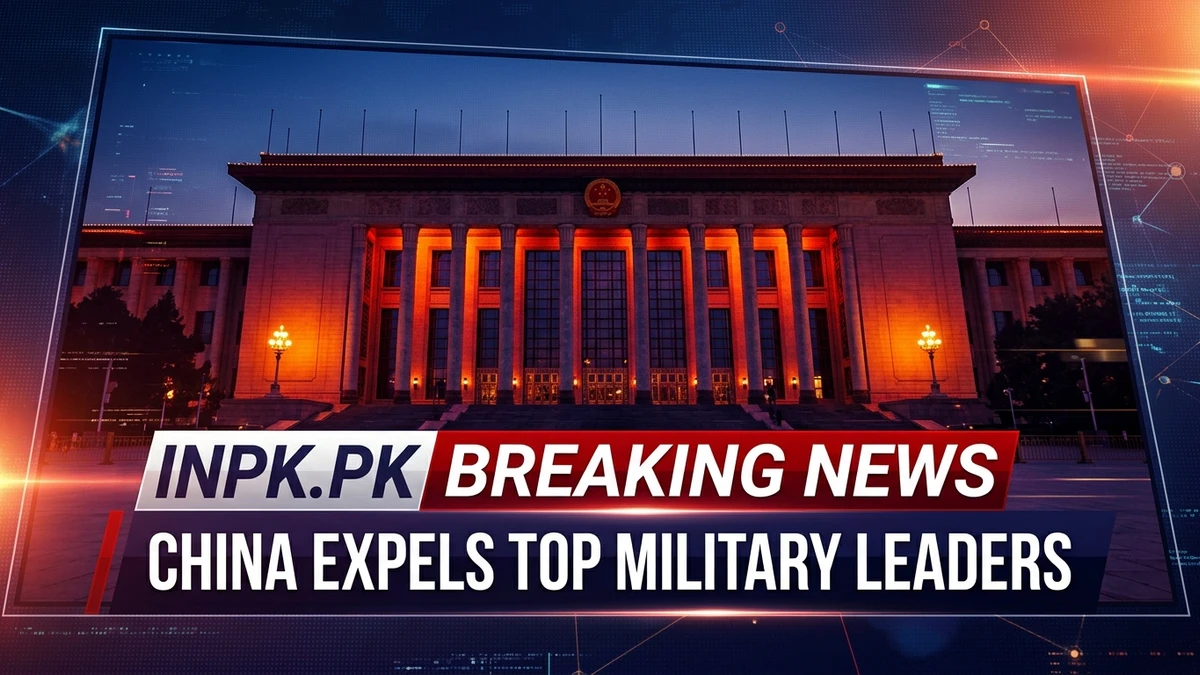 China Expels Top Generals Zhang Youxia and Liu Zhenli Over Corruption and Factionalism