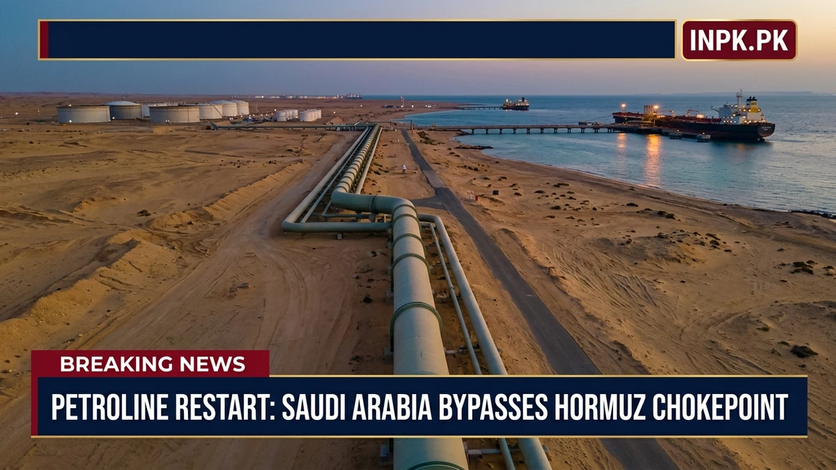 Saudi Arabia Restarts East-West Pipeline to Bypass Hormuz as Red Sea Crude Exports Resume