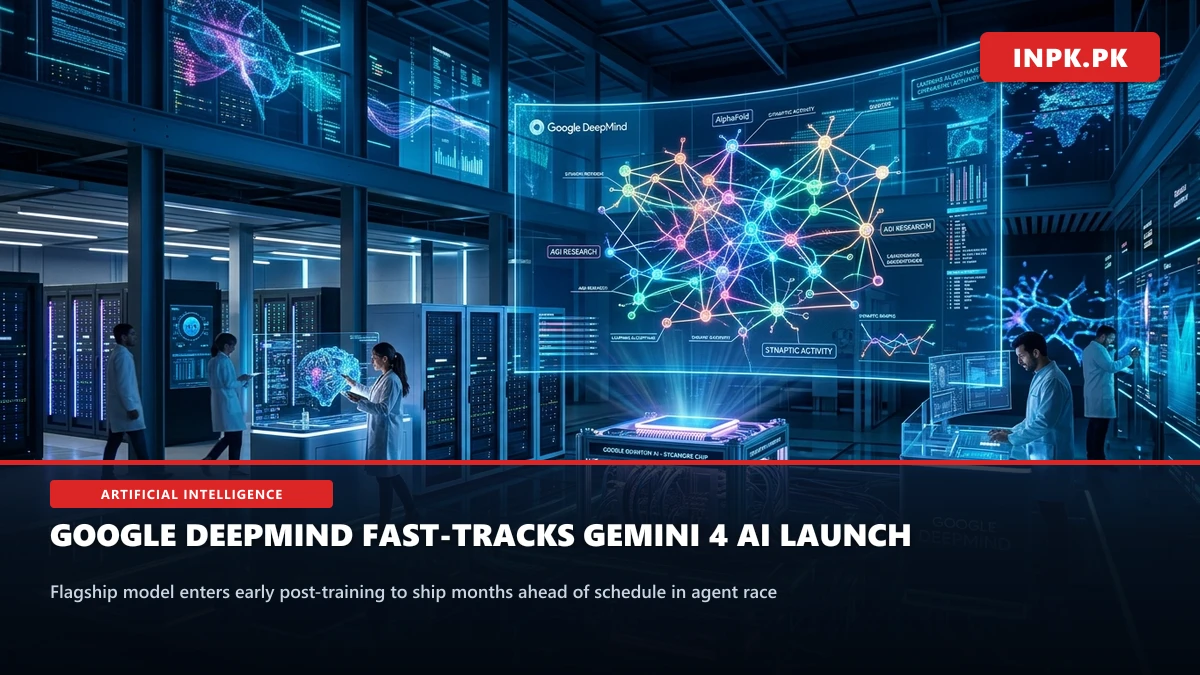 Google DeepMind Fast-Tracks Gemini 4 AI Model as Autonomous Agent Race Accelerates