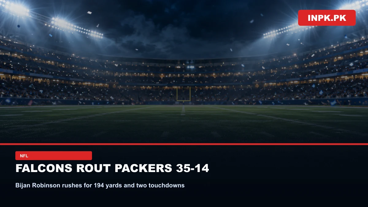 Bijan Robinson Leads Falcons to 35-14 Win Over Packers at Lambeau Field
