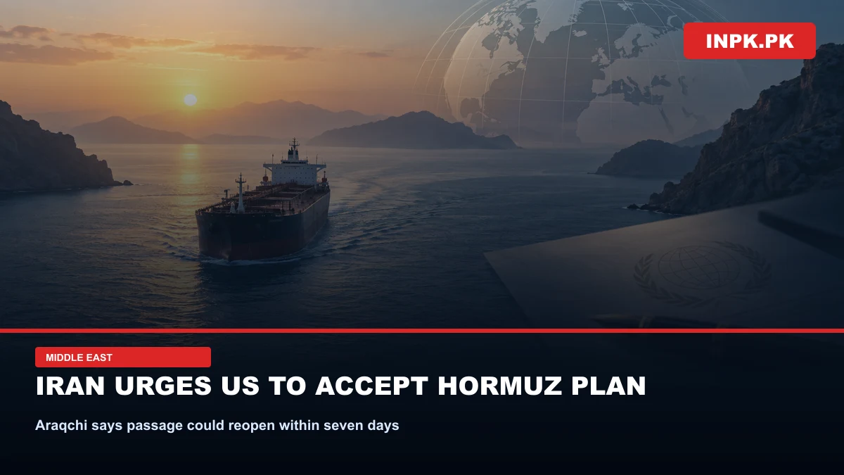 Iran Says US Must Decide on 7-Day Strait of Hormuz Reopening Plan