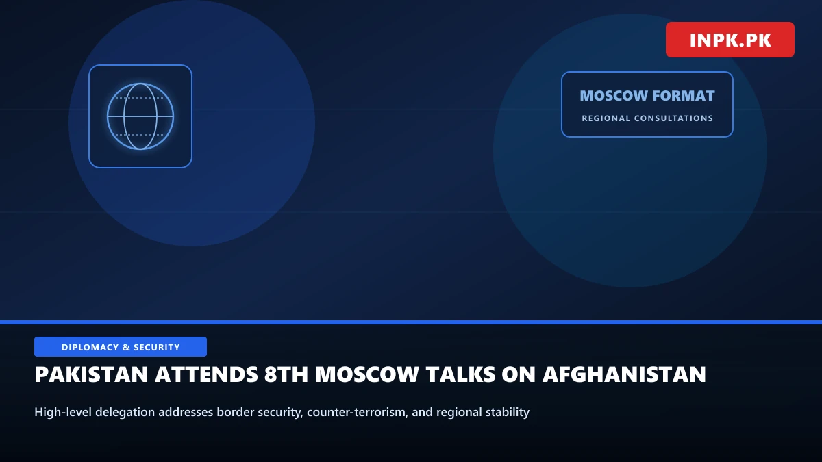 Pakistan Attends 8th Moscow Format Talks on Afghanistan to Address Regional Security and Cross-Border Militancy