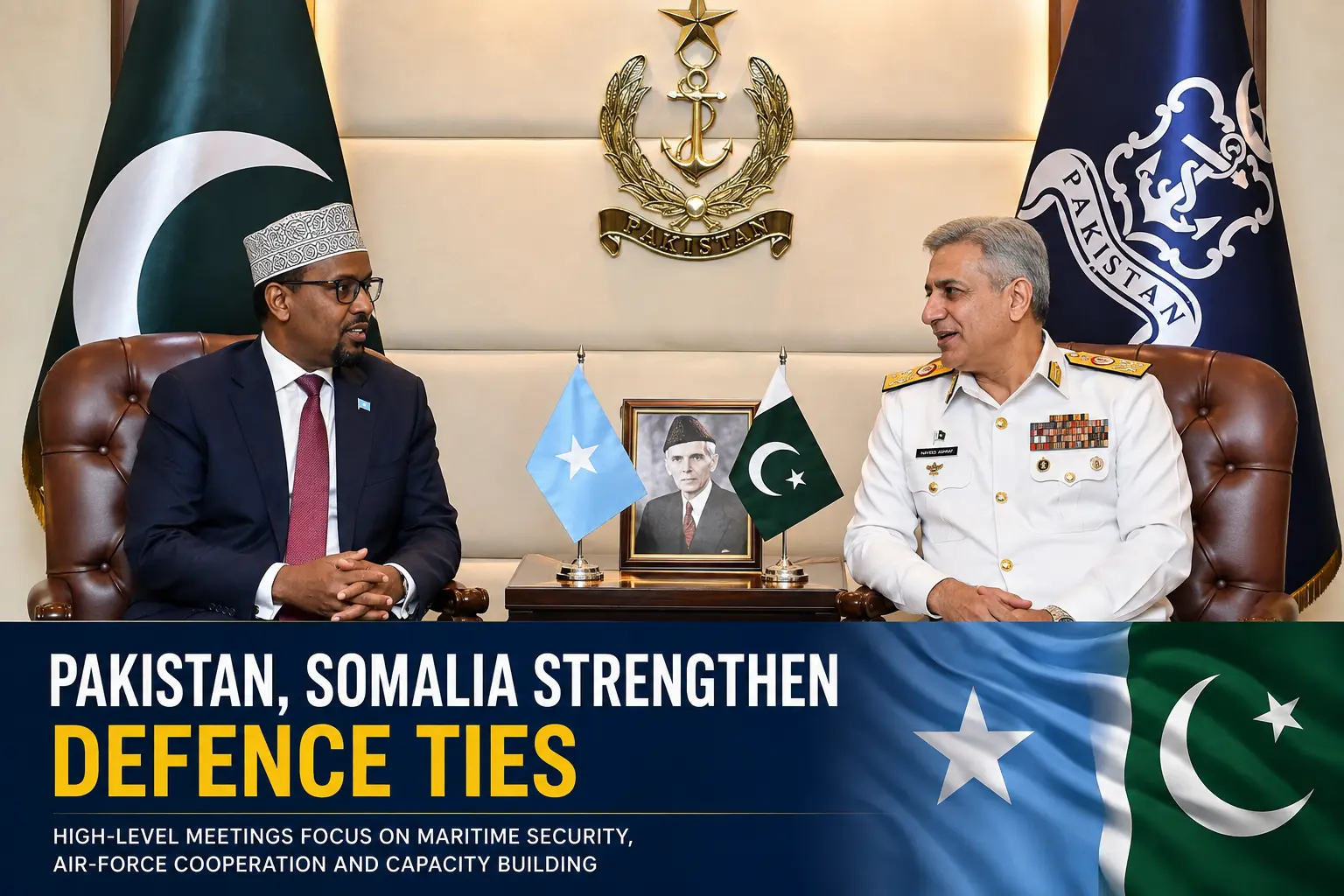 Pakistan and Somalia Deepen Defence Cooperation in Islamabad Talks